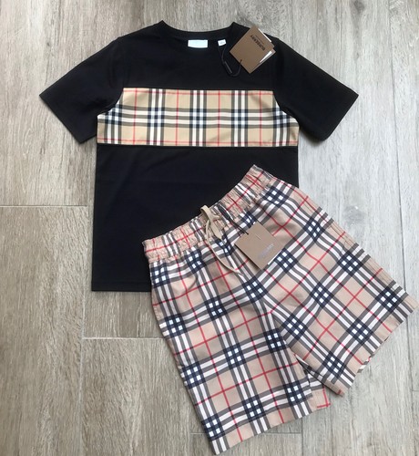 Burberry jungen badeshorts - burberry,