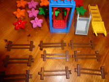 LEGO® Duplo ,Garten, 27 Teile, Blüten, Schaukel, Schubk. , Leiter  siehe Scan