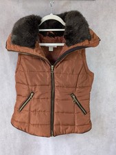 Steppweste mit Fellkragen H&M