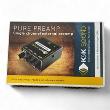 K&K PURE PREAMP Preamp Effektpedal getestet & funktioniert 23052