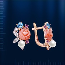 Russische Rose Rotgold 585