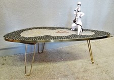 COFFEE TABLE 50er PLANT STAND Blumenbank Nierentisch rockabilly RETRO VINTAGE