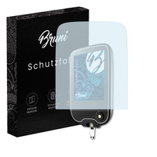 Bruni 2x Folie für FreeStyle InsuLinx Schutzfolie Displayschutzfolie