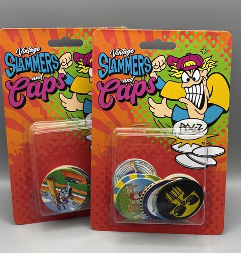 Vintage slammers caps - &, real