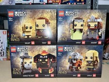 Lego Brickheadz Lord Of The Rings Collection (40751, 40631, 40630, 40632) NEU!