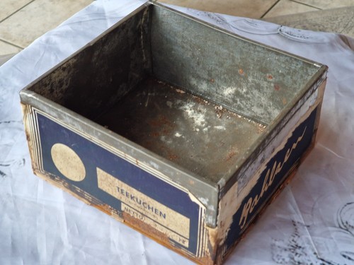 Alte blechdose vintage bahlsen - blechdose,