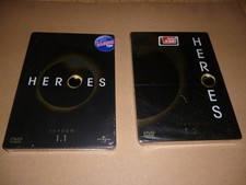 2 x Heroes Box Season 1.1 + 1.2 Box DVD ovp