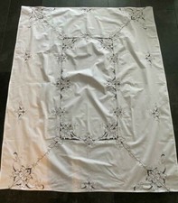 vintage Tischdecke Handarbeit