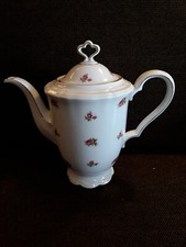 Kaffeekanne Deckelkanne Porzellan Seltmann Weiden Marie Louise vintage Goldrand