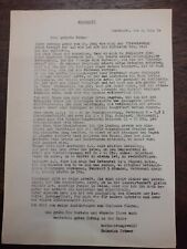 Original Dieselzwerg Kleinschlepper Prospekt / Bewertung von ca. 1950