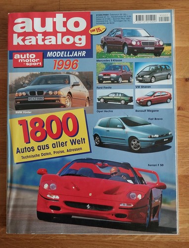 Auto katalog 1996 - 1996,