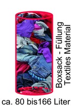 Boxsackfüllung Textiles Material 60 bis 100 Liter