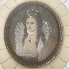 Miniatur/Lupenmalerei/Königin