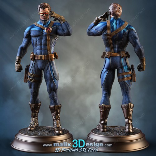 Printed resin cyclops - resin,
