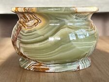 Onyx Schale marmoriert (15 x 10 cm)