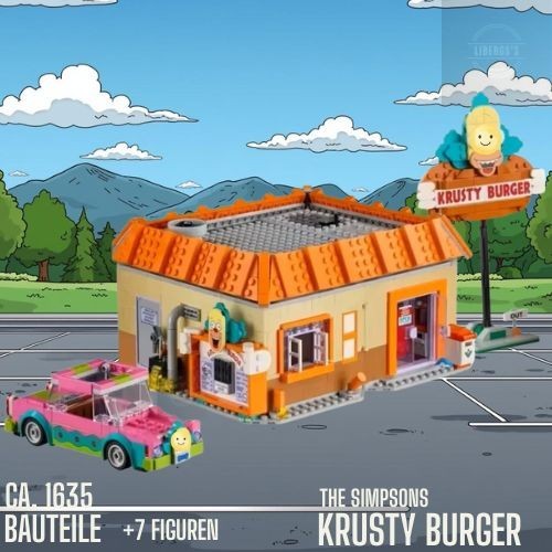 Klemmbausteine moc simpsons - moc,