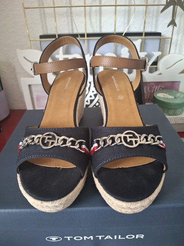 Damen keilsandalette tom - keilsandalette,
