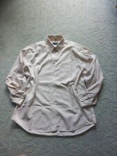 Herren Hemd, langarm Hemd - Gilberto Gr.43 - beige - Baumwolle