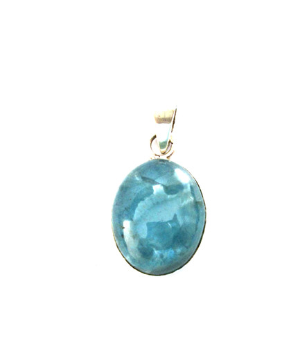 Designer anhänger aquamarin - ,