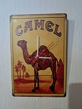 Blechschild uhr camel - camel, x