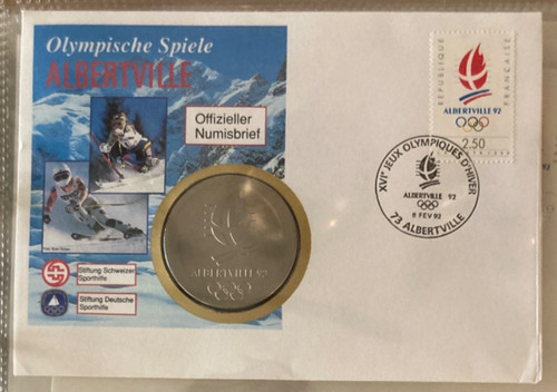 Deutschland numisbrief 1992 - numisbrief,