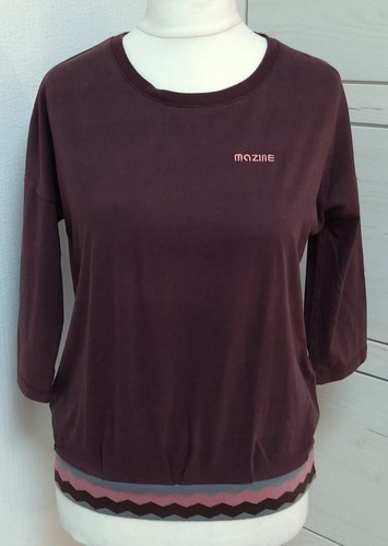 Mazine shirt aubergine mit - mazine,