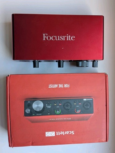 Focusrite scarlett 2i2 usb - focusrite,