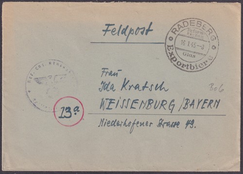Sonderstempel radeberg - sonderstempel,