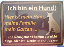 Hundewarnschild Vorsicht