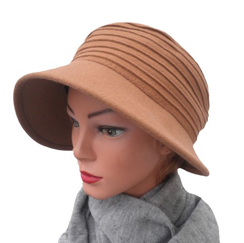 Damenhut eleganter wollhut - damenhut,