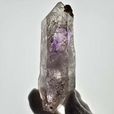 Enhydro Skelett Amethyst DT Zepter UV Calcit 2x Blase Valentine Pocket Namibia