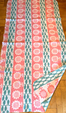 DDR Babydecke Decke Kinderdecke 78/146cm Baby Decke benutzt /P2545