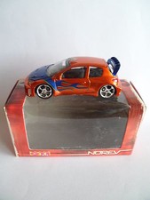 Norev  3 INCHES PEUGEOT 206 GTI TUNERS FIREFOX OVP 