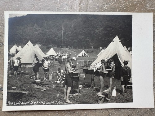 Postkarte fotokarte reichsbund - postkarte,