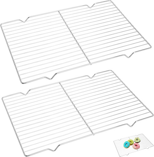 Edelstahl abkühlgitter set - edelstahl,