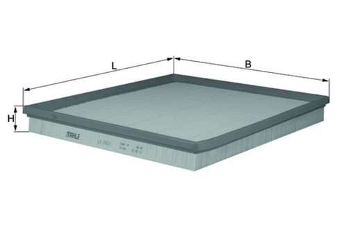 Luftfilter knecht 2065 1 - knecht, lx