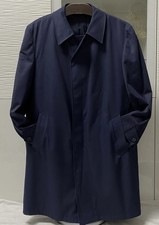 Herren Mantel Vintage Gr.XL =52 Von V E B Herrenmode Dresden GDR Blau