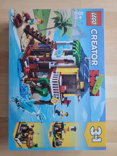 Lego creator surfer - lego, strandhaus