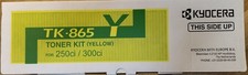 Original toner kyocera 865y - toner, tk-865y