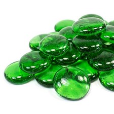 Glasnuggets Crystal Grün 1kg