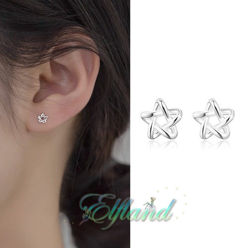 Sterling silber ohrschmuck - silber,