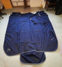 Regendecke HORZE wasserdicht 150 gr Blau 165 cm WIE NEU
