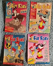 Fix und Foxi kleines Konvolut alter Comic Hefte 35. Jahrg. Band 25, 28, 29 u. 31
