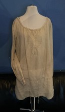 marc o polo 44 Bluse Blusenkleid Tunika Beige Leinen