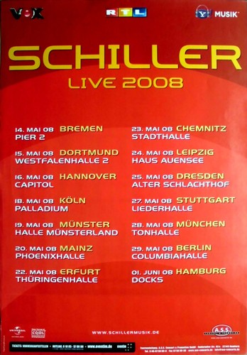 Schiller 2008 live in - schiller,