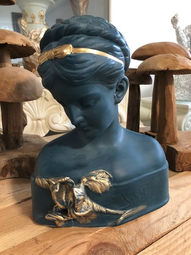 Schöne dame büste - dame, figur