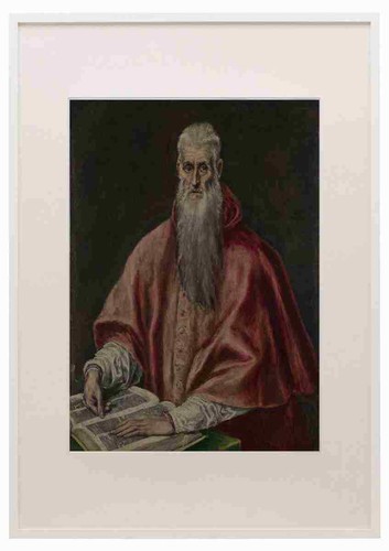 Greco heiliger hieronymus - heiliger,