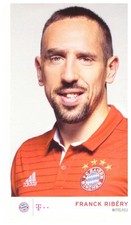 Autogrammkarte FC Bayern München 2016/17 Nr. 7 - Frank Ribéry