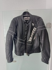 Motorrad Lederjacke VANUCCI Gr 52 Herren Schwarz Bikerjacke Top Zustand