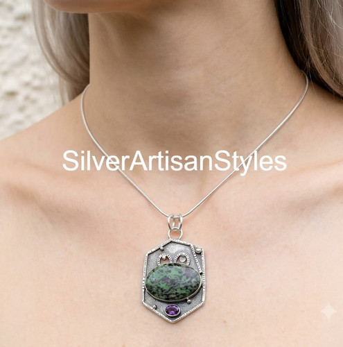 Rubin zoisit amethyst - rubin,